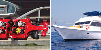 Fujairah Yacht + Ferrari World